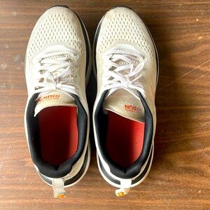 SKECHERS brand, off white color, smooth and relaxing shoes for walking